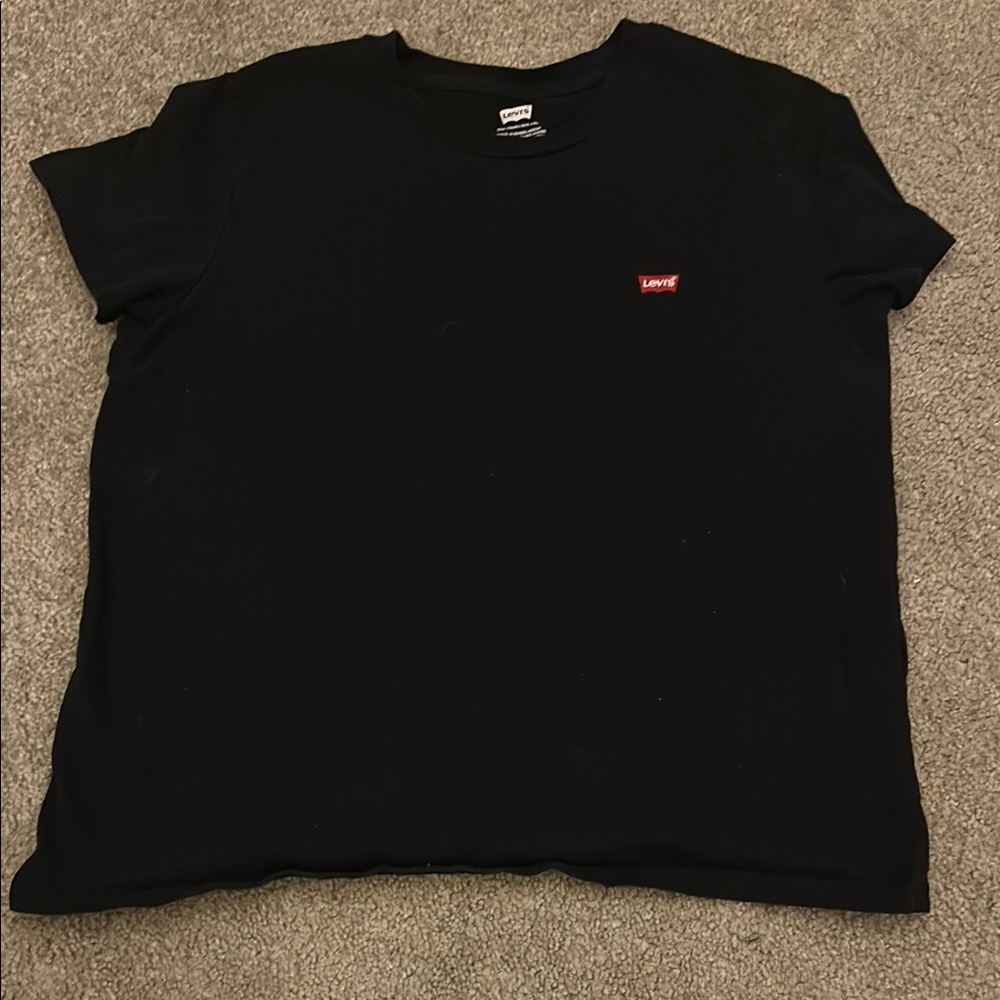 Levi's Black Short Sleeve Tee